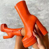 "Chunky Heel" Boots