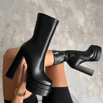 "Chunky Heel" Boots