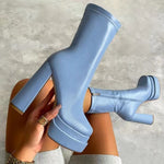 "Chunky Heel" Boots